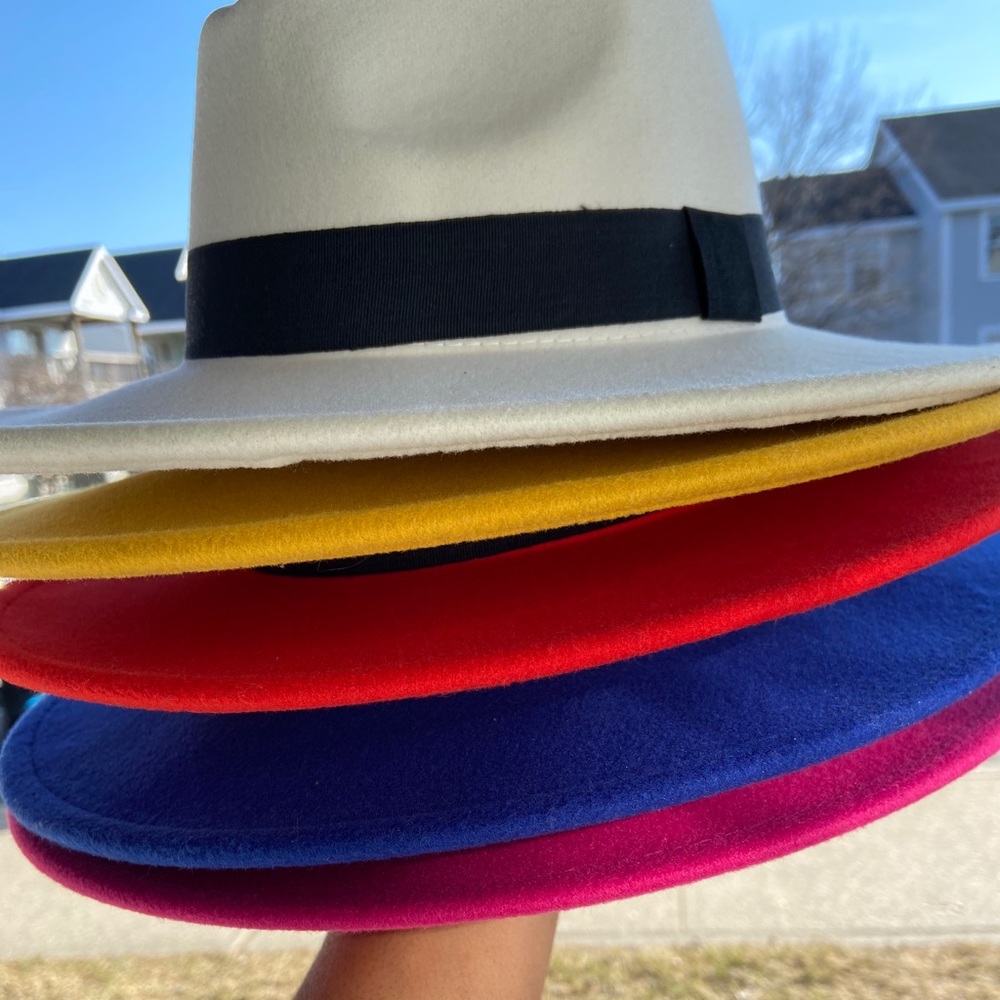 Fedora hats sold separately